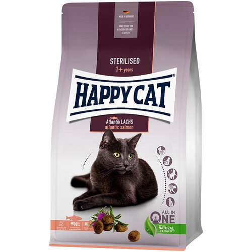 Happy Cat Sterilised Adult atlantski losos - Varčno pakiranje: 2 x 10 kg Cene