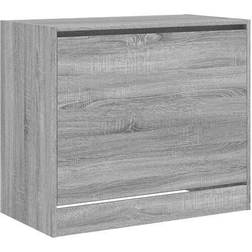  za cipele sivi hrast 80x42x69 cm konstruirano drvo Slike
