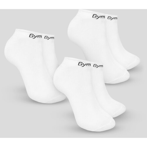 GymBeam Čarape Ankle Socks 3Pack White Cene