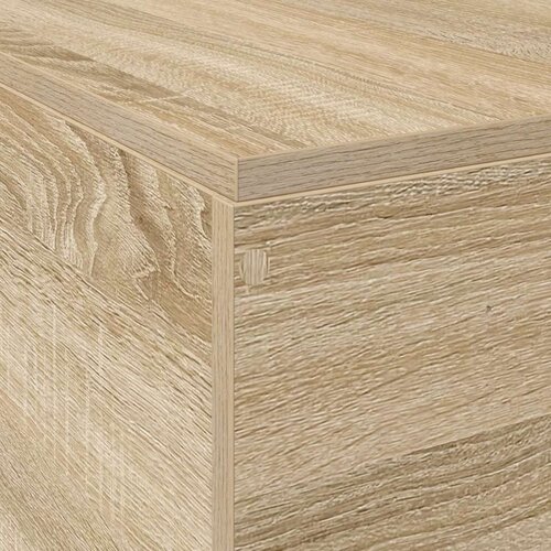  Krevet za pohranu Sonoma hrast 150x200 cm Slike