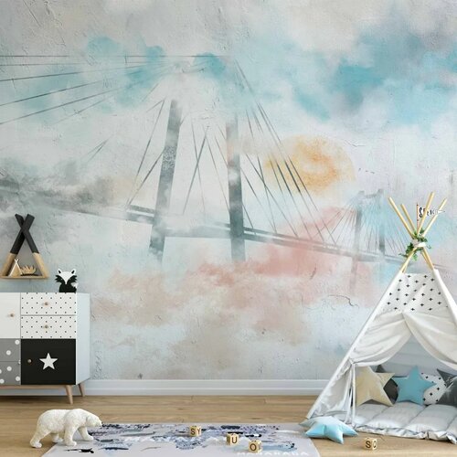  Foto tapeta - Bridge to Dreams 100x70 Vodootporna Slike
