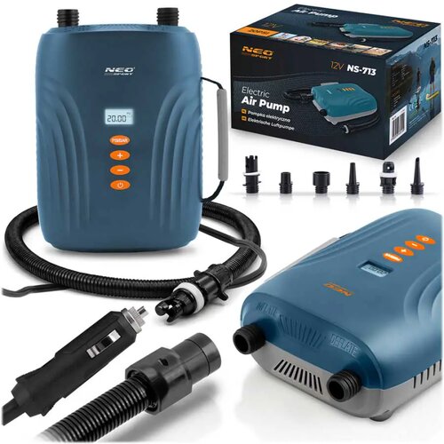  Električna pumpa za madrac za SUP napuhavanje + 6 adaptera 12V Neo-Sport NS-713 Cijene