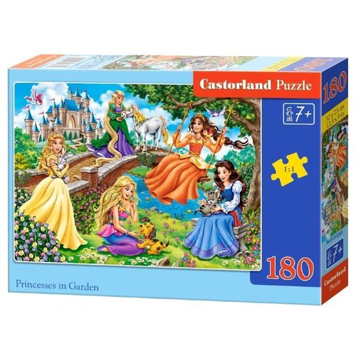 Castorland puzzle Princesses in Garden (princeze u vrtu), 180 dijelova, 32 x 23 cm Slike