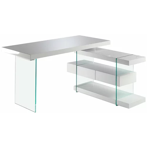 Angel Cerdá Bela in steklena pisarniška miza, (20571265)