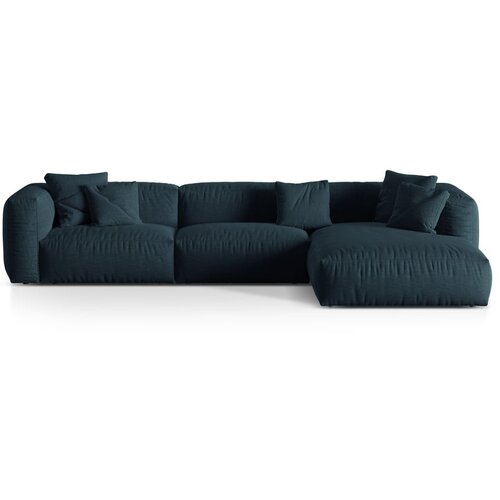 Micadoni Temno modra kotna sedežna garnitura (desni kot) Martina &amp;ndash; Home Slike