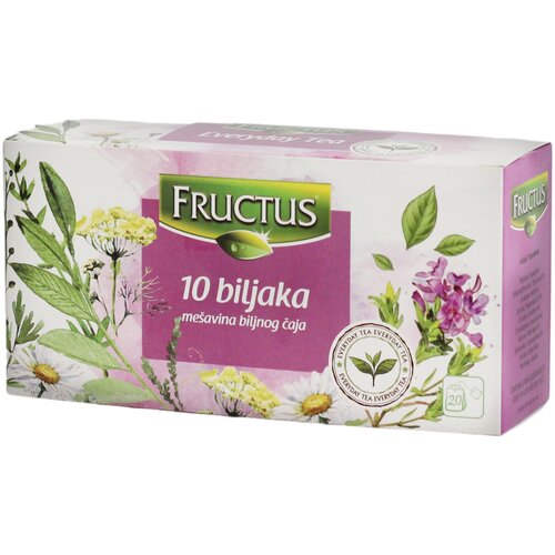Fructus mešavina biljnog čaja 30g, 20x1.5g Cene