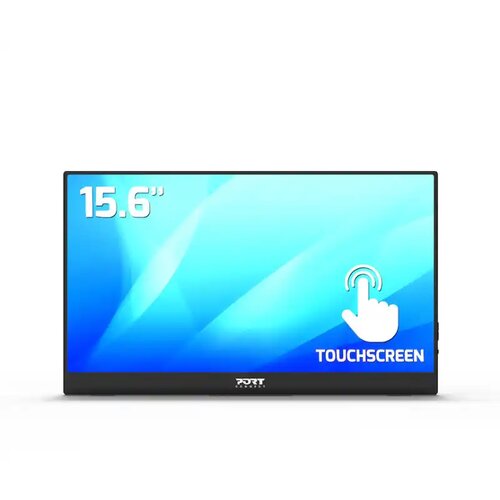 Port Designs portable monitor 15.6 902101T touchscreen 1920x1080/IPS/HDMI/USB-A/USB-C/3.5mm/HDR Cene