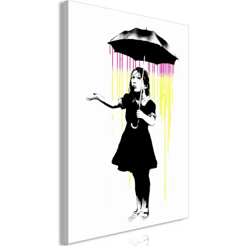  Slika - Girl with Umbrella (1 Part) Vertical 80x120