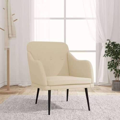  Fotelj krem 63x76x80 cm blago, (20929560) Cene