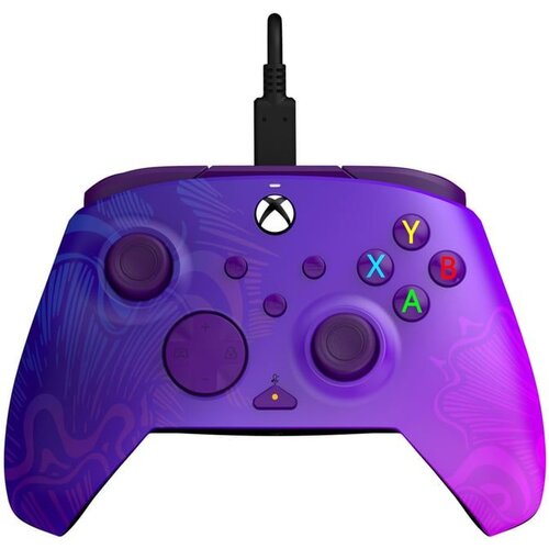 Pdp xbox/pc wired controller rematch purple fade Cene