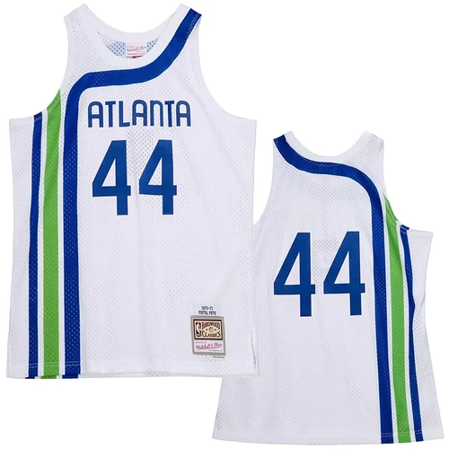 Mitchell And Ness muški Pete Maravich 44 Atlanta Hawks 1970-71 Mitchell & Ness White Swingman dres