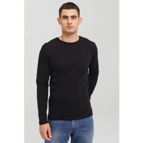 Legendww crna muska pamucna majica dugih rukava -basic model Cene