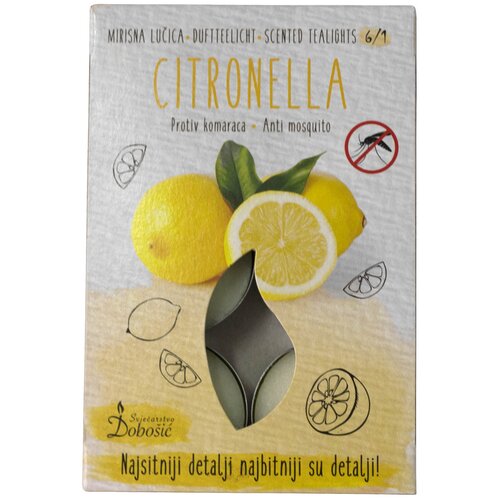  Dekoracija za vrt SVIJEĆA LUČICA 6/1 - CITRONELLA Cijene