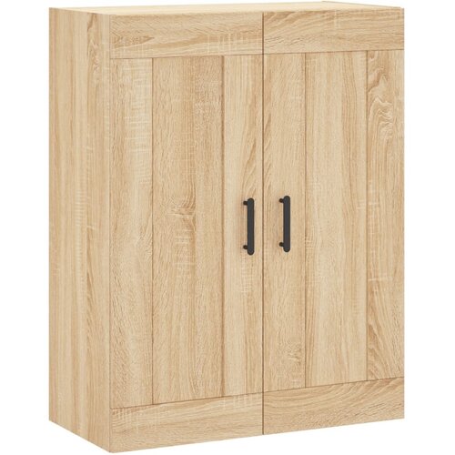 Maison Chic Stenska omarica - Zidna omarica sonoma hrast 69,5x34x90 cm inženirski les iu843, (22062696) Slike