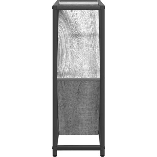  Rack za vino Sivi Sonoma Iverica Mali Pravokutni Moderni Slike
