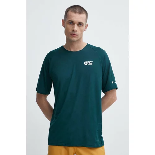 Picture Sportska majica kratkih rukava Osborn boja: zelena, s uzorkom, MTS1077