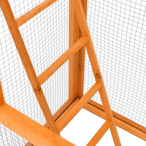  Kavez za ptice 68 x 62 x 166 cm od masivne jelovine Slike