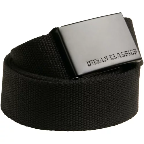 Urban Classics Accessoires Canvas belts black/black