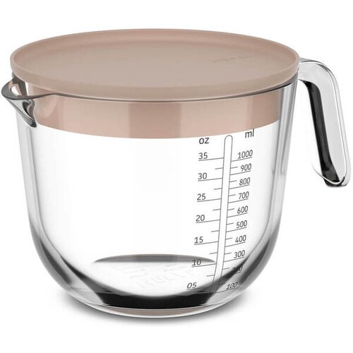 Mepal vrč Chef It, 1 l, steklo, le&scaron;nik Cene