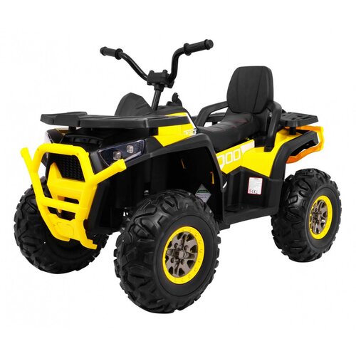 Quad &amp;Scaron;tirikolesnik na akumulator ATV Desert 4x4 - rumen Slike