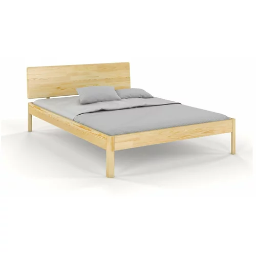 Skandica Bračni krevet od borovine 140x200 cm u prirodnoj boji Ammer -