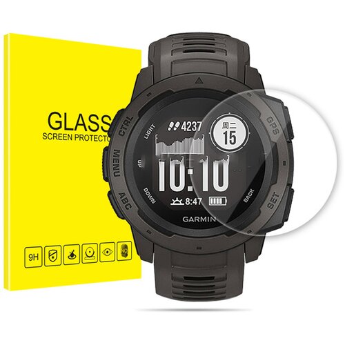 INF zaščitna folija za ekran garmin instinct 2/2S (2-pak) - kaljeno steklo, odporno na praske, (22064116) Cene