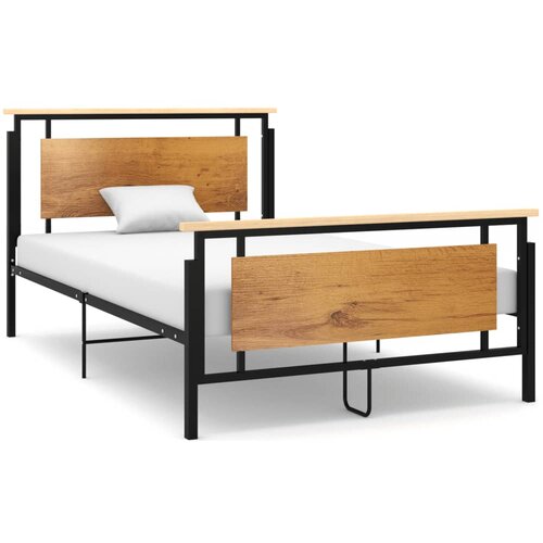 The Living Store Posteljni okvir kovinski 120x200 cm - Posteljni Okvir, (21530464) Slike