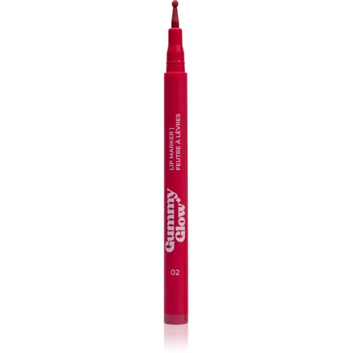 LAMEL Gummy Glow Lip Marker olovka za usne za dugotrajni efekt nijansa 02 1.6 ml Slike