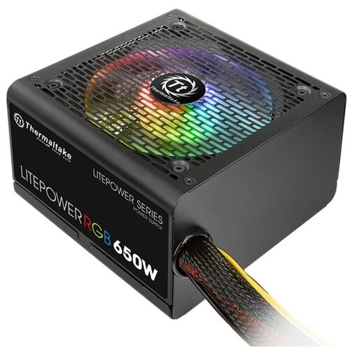 Thermaltake Litepower RGB 650WBlack RGB,6+2pin PCI-E Connector x 2 Cijene