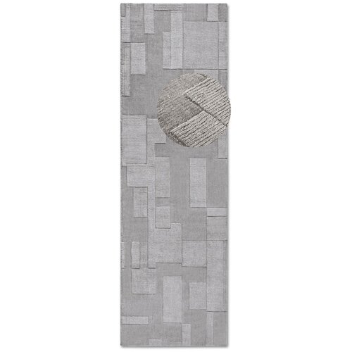 Villeroy & Boch Siva ručno rađena vunenia staza 80x250 cm Wilhelmine – Cijene