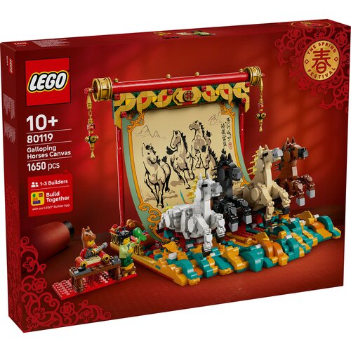 Lego LEGO&amp;reg; Chinese festivals - Platno s konji v galopu (80119) Slike