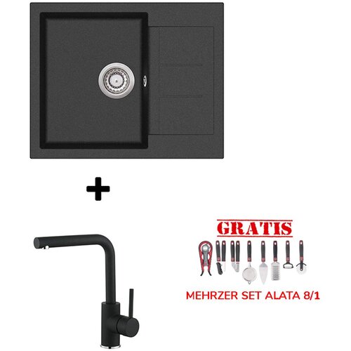  Tesa SQT102-W + SHR L Black metallic Cene