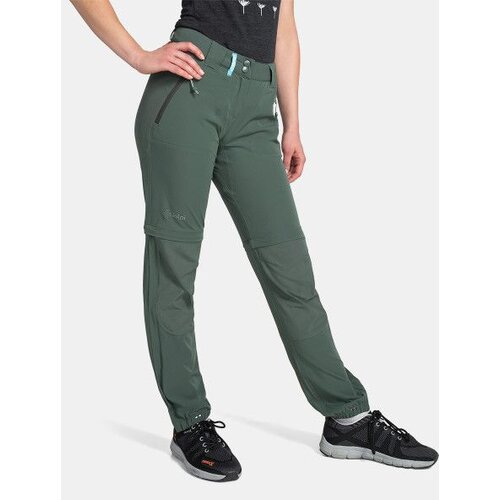 Kilpi Women's outdoor pants HOSIO-W Dark green Slike