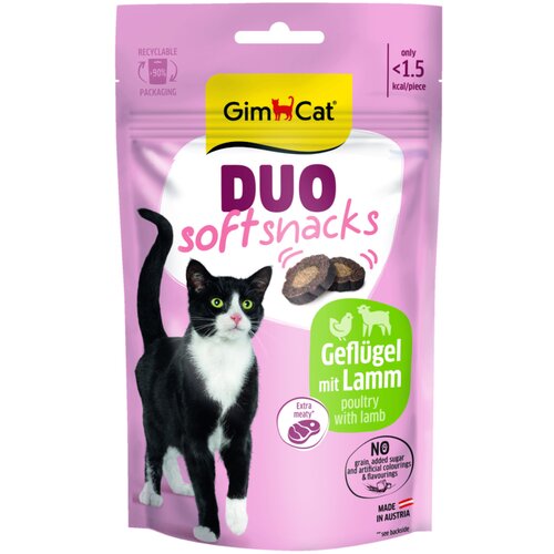 Gimcat Duo Soft Snacks 50 g - Janjetina i perad Slike