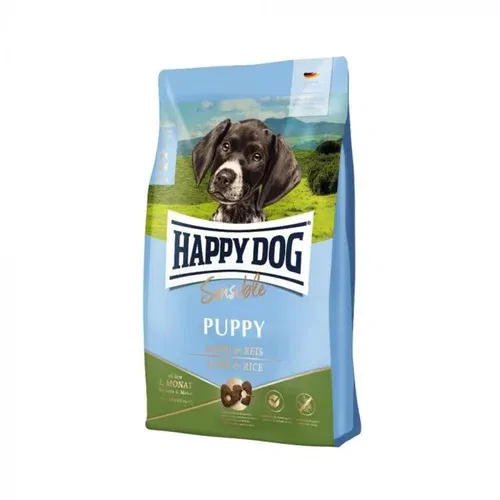Happy Dog Supreme Sensible Puppy z jagnjetino in rižem - 10 kg