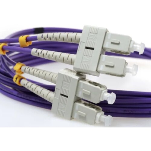  FO SC/UPC - SC/UPC MM 3M OM4 DX Purple Cene