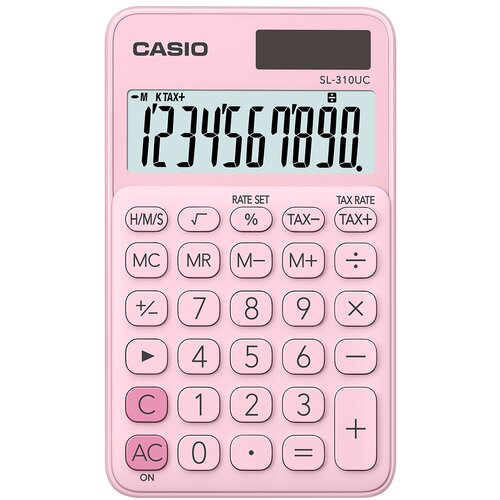 Casio kalkulator SL310 uc roze Slike
