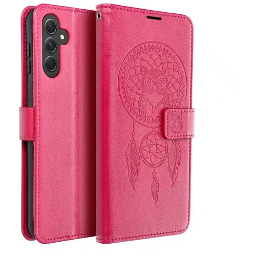 Mezzo Book case preklopna torbica za SAMSUNG GALAXY A14 4G / A14 5G dreamcatcher magenta Slike