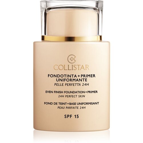 Collistar Evening Foundation + Primer SPF15 tekoč puder za neproblematično kožo 35 ml odtenek 3 Sand Slike