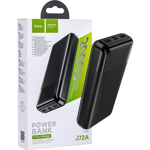 Hoco. Punjač prijenosni za mobitele, 20000 mAh, 2A / 2A - J72A Easy travel Slike