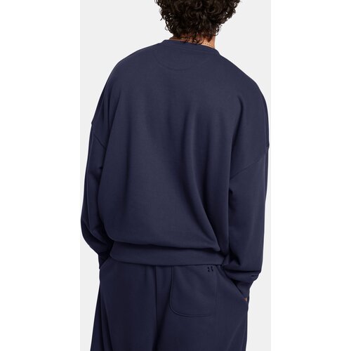 Under Armour Men's sweatshirt UA Icon HWT Terry OS Crew-BLU - Men's Cene