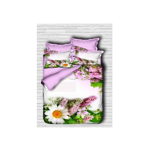Lessentiel Maison set posteljine 142, 200x220cm, bijelo-ljubičasta Cene