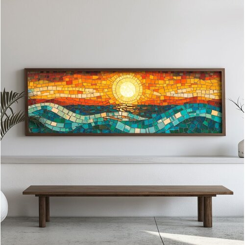 Wallity slika EMR018, 40 x 120 x 3 cm Cene