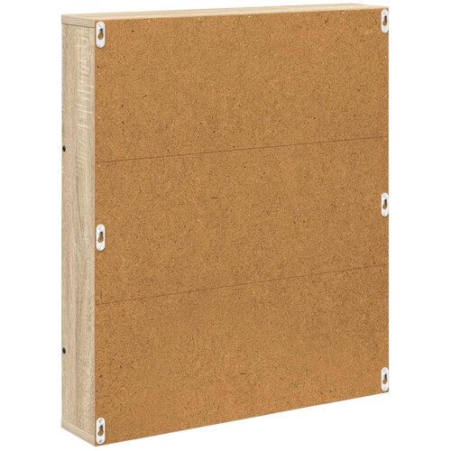  Polica za časopise s policom Zidne Sonoma hrast 60 x 12 x 70 cm Slike