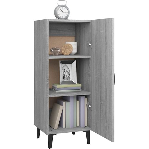  Komoda boja hrasta sonome 34,5x34x90 cm od konstruiranog drva Slike