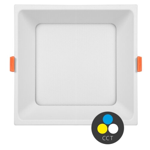  ecolite LED-IN01S-UGR/CCT/12W - led ugradna svetiljka LED/12W/230V bela Slike