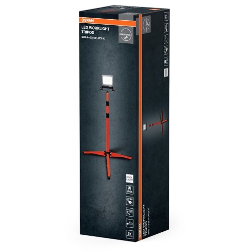 Osram LED reflektor sa stativom TRIPOD LED/30W/230V 4000K IP65 narandžasta Slike