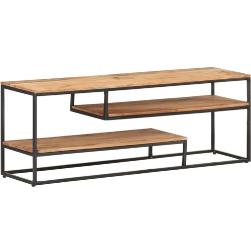 VidaXL TV omarica 130x30x45 cm trden akacijev les Slike