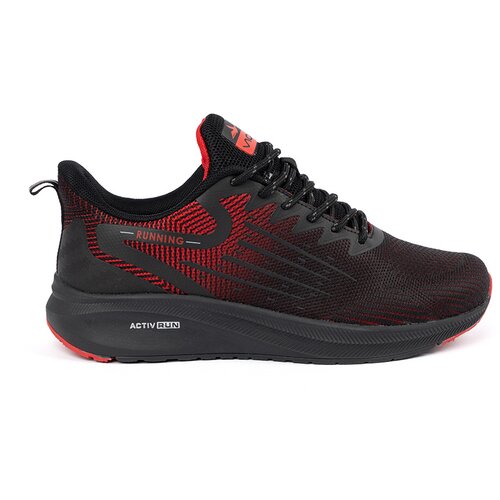 Shelvt Black and red running sports shoes Cijene
