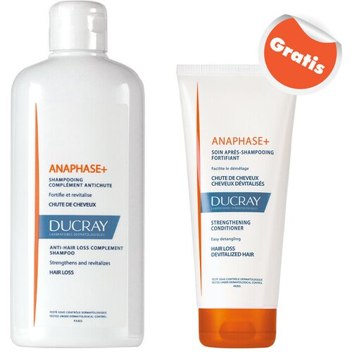 Ducray anaphase+ šampon 400 ml + anaphase+ balzam 200 ml gratis Cene
